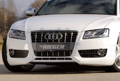 Rieger 00055411 Audi B8 B81 A5 Front Splitter 2 | ML Performance UK Car Parts