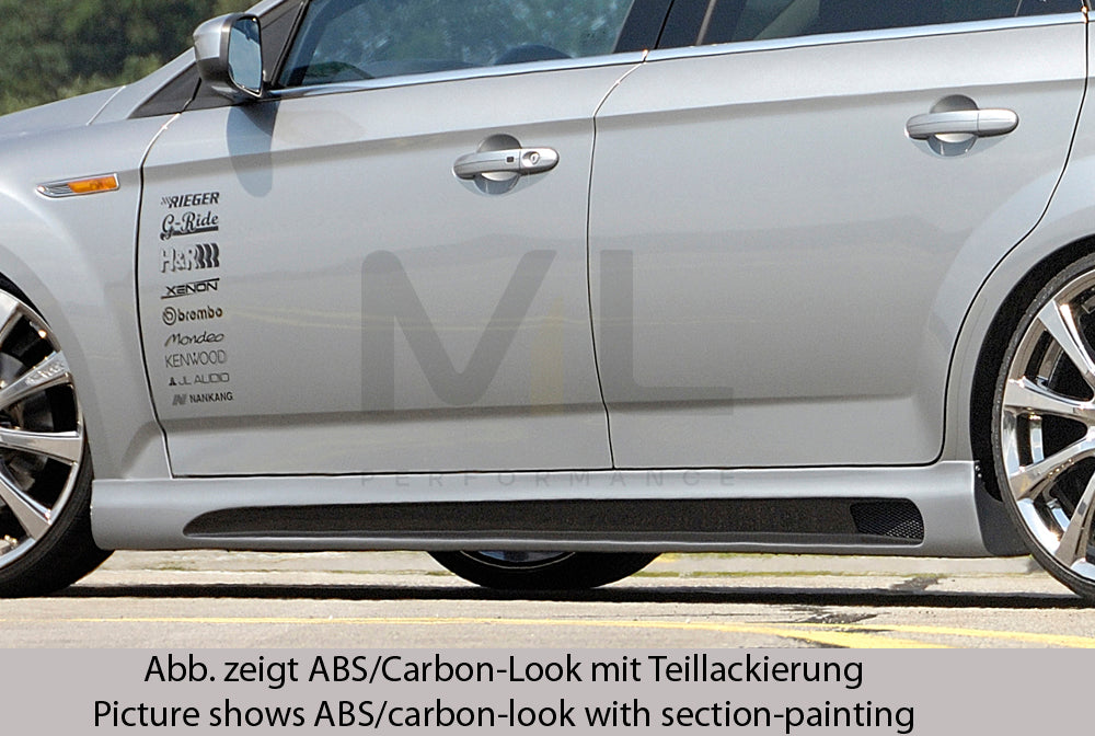 Rieger 00032105 Ford BA7 Mondeo Side Skirt 1 | ML Performance UK Car Parts