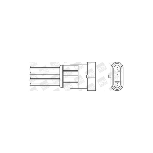 Beru OPH029 Lambda Sensor For Alfa Romeo 166 (936)