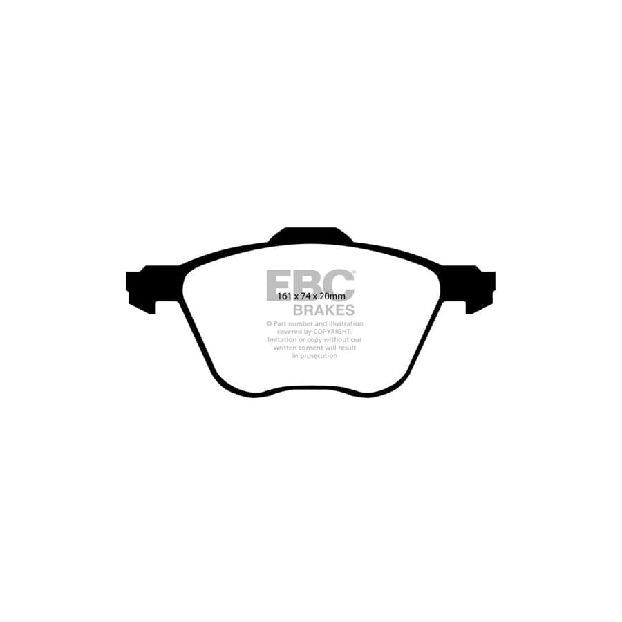 EBC PD40K756 Ford Galaxy Mk1 Ultimax Pad & Plain Disc Kit - Girling/TRW Caliper 2 | ML Performance UK Car Parts