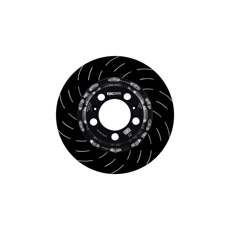 EBC SG2F019 Porsche 911 Racing 2 Piece Floating SG Grooved Discs Front (Complete Assembly) - Brembo Caliper 2 | ML Performance UK Car Parts