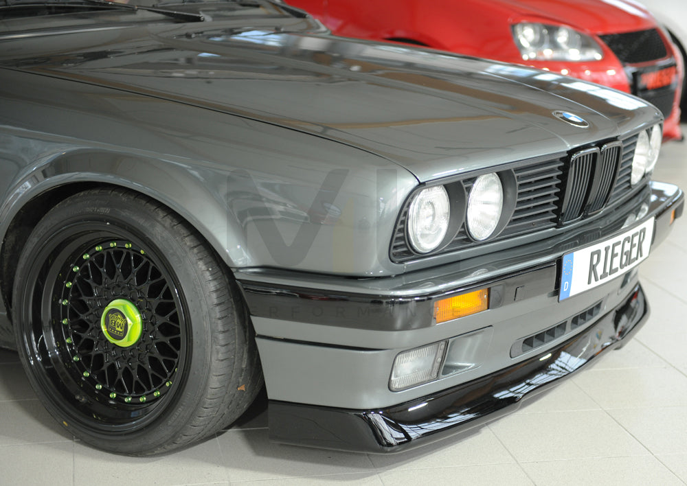 Rieger 00088270 BMW 3 Series E30 Front Splitter 3 | ML Performance UK Car Parts