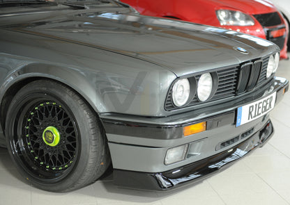 Rieger 00088270 BMW 3 Series E30 Front Splitter 3 | ML Performance UK Car Parts