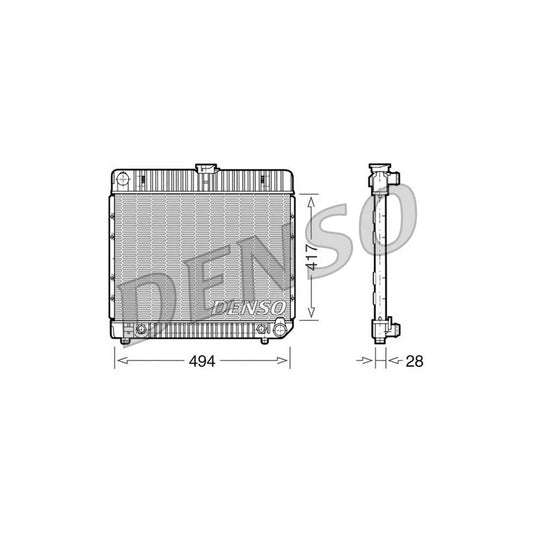 Denso DRM17021 Drm17021 Engine Radiator | ML Performance UK