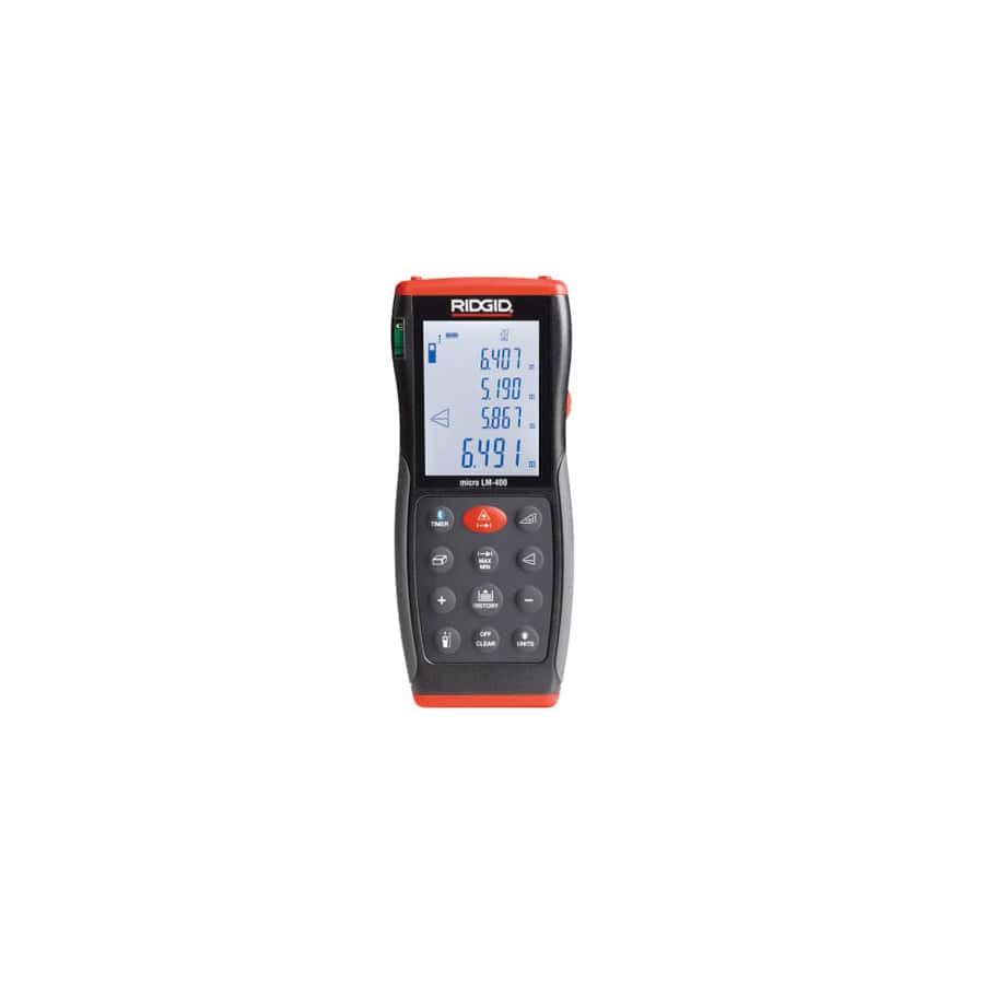 RIDGID RID36813 36813 Micro LM-400 Advanced Laser Distance Measure 70m | ML Performance UK