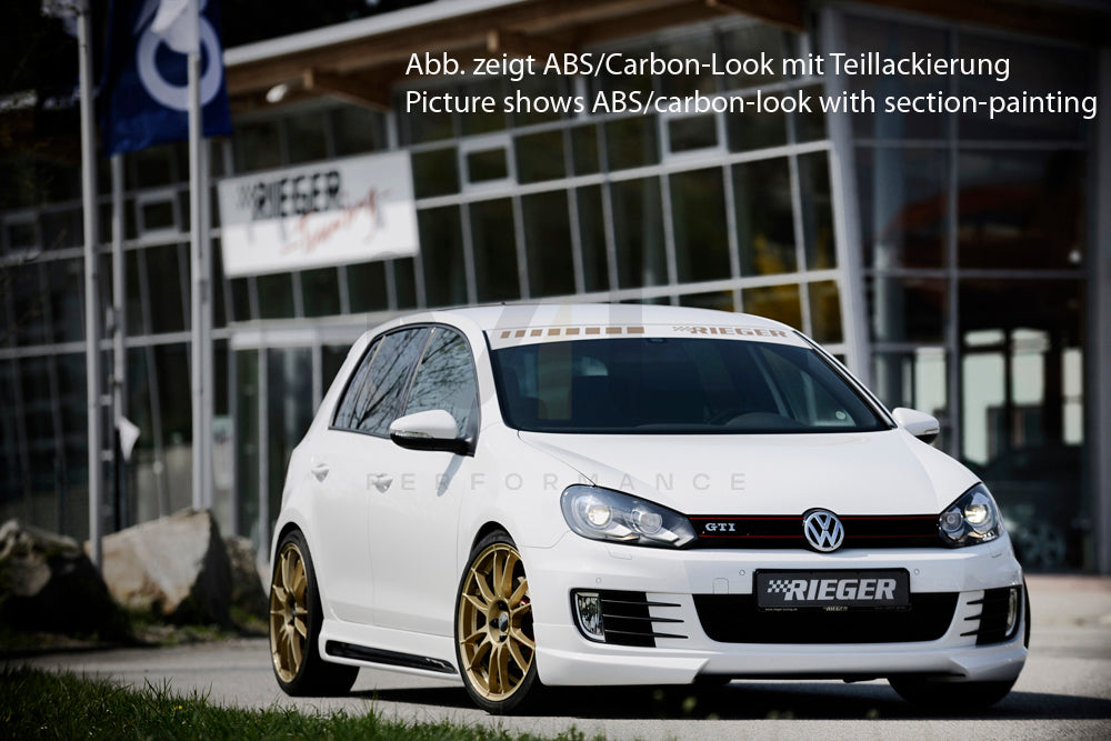 Rieger 00099781 VW Mk6 Golf Side Skirt (GTI & GTD) 4 | ML Performance UK Car Parts