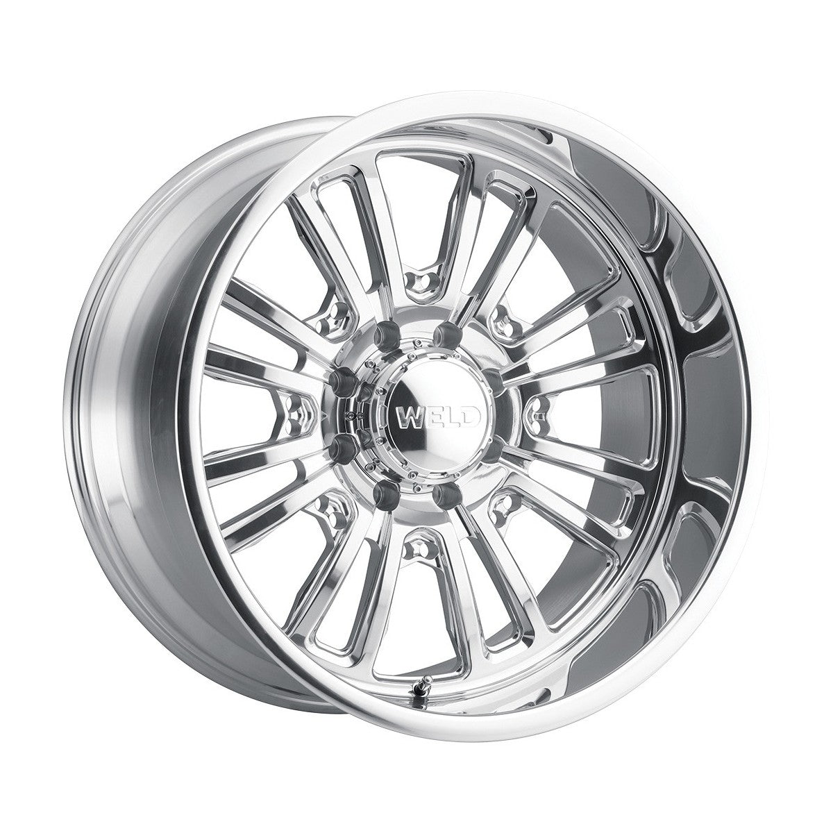 Weld W71404084BCA Scope Xt Wheel 20x14 6x139.7 ET-76 BS4.5 Gloss Black &amp; Contrast Cut