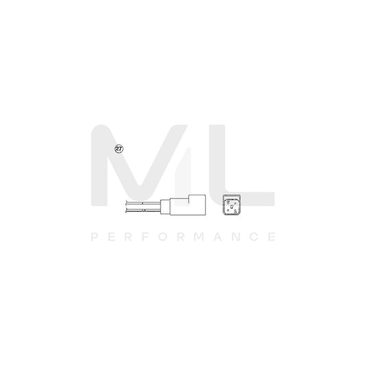 NTK Lambda Sensor / O2 Sensor (NGK 5708) - OZA660-EE15 | ML Car Parts UK | ML Performance