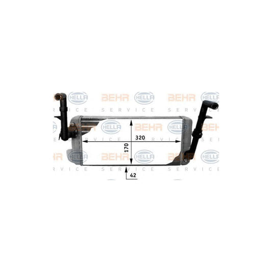 Hella 8FH 351 312-301 Heater Matrix