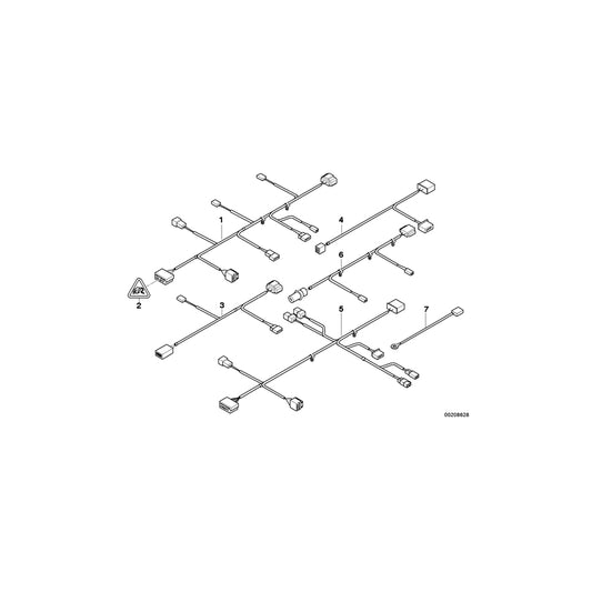 Genuine BMW 61129131786 E93 Wiring Set Seat, Driver's Side (Inc. 325i, M3 & 323i) | ML Performance UK