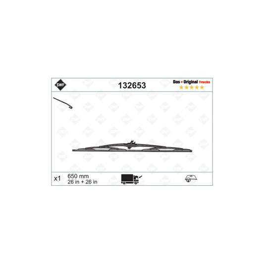 Swf 132653 Original Trucks Wiper Blade | ML Performance UK Car Parts