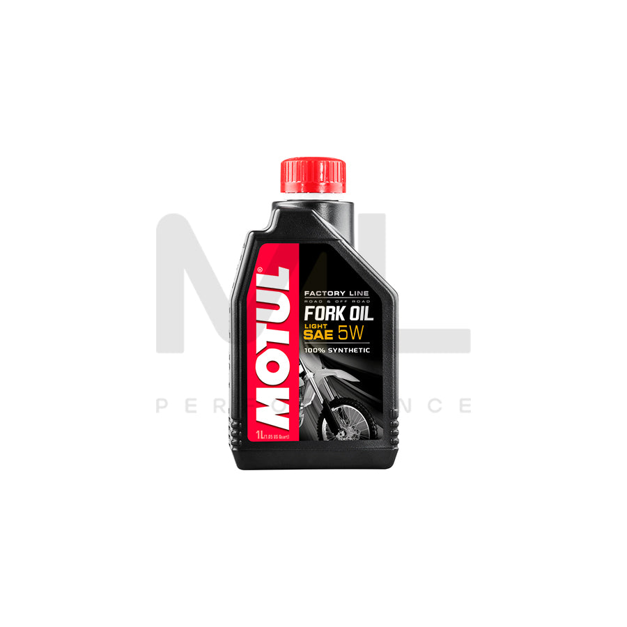 Motul Fork Oil Factory Line 5w - Light - Motorcycle Racing Suspension Fluid 1l | Engine Oil | ML Car Parts UK | ML Performance