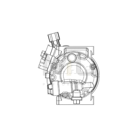 MAHLE ORIGINAL ACP 633 000P Compressor, air conditioning PAG 46 YF, Refrigerant: R 1234yf, R 134a | ML Performance Car Parts