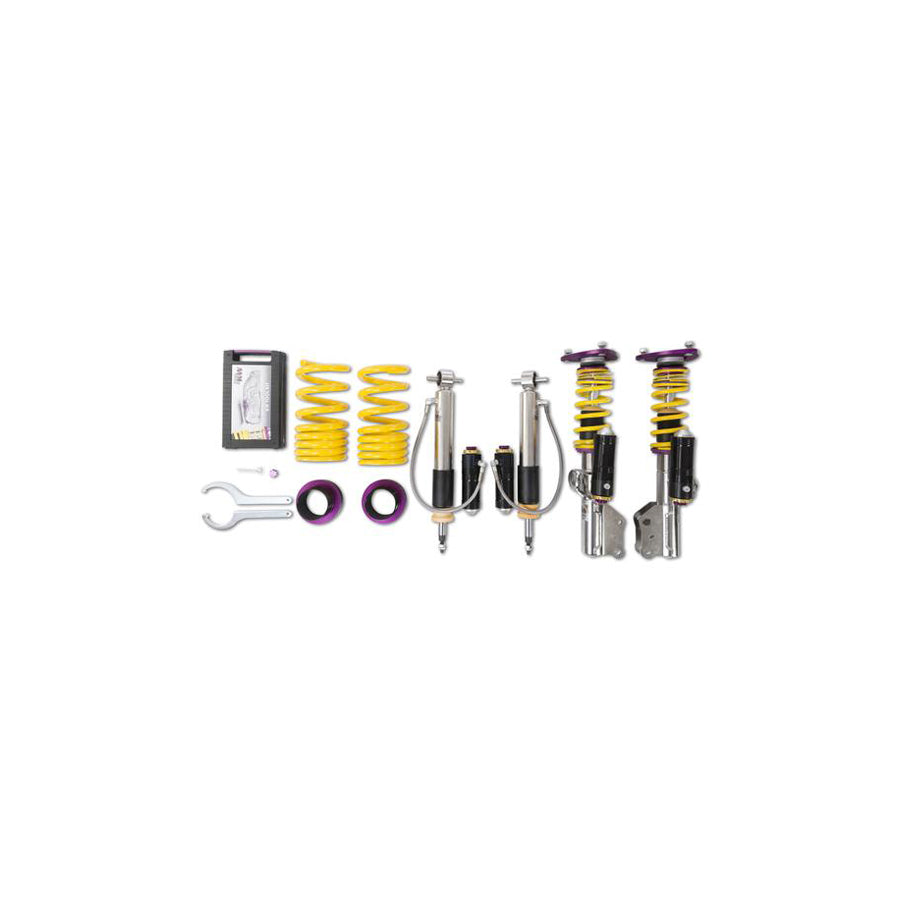 KW 397202DY BMW F22 F87 Clubsport 3-Way Coilover Kit - With EDC Delete (Inc. M2cs) 1  | ML Performance UK Car Parts