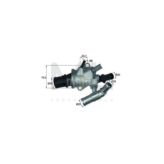 MAHLE ORIGINAL TI 175 88 Engine thermostat Opening Temperature: 88��C | ML Performance Car Parts