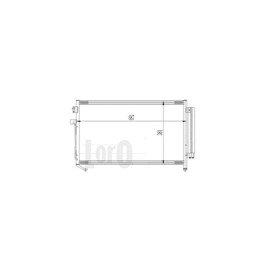 Abakus 0490160009 Air Conditioning Condenser For Subaru Forester Ii (Sg) | ML Performance UK