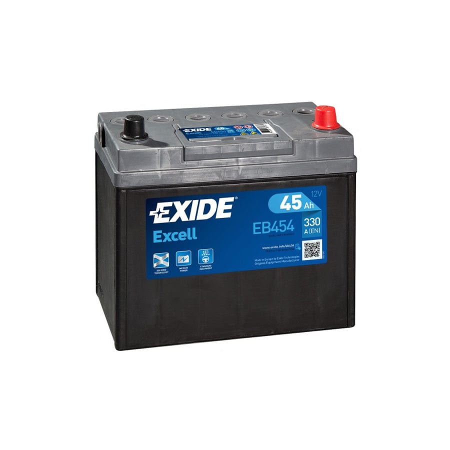 Exide EB454 Excell Car Battery 45AH 330A 044SE | ML Performance UK Car Parts