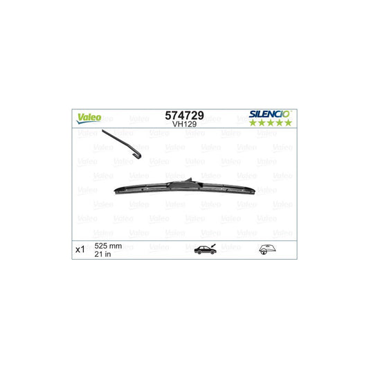 Valeo Silencio Hblade 574729 Wiper Blade | ML Performance UK Car Parts