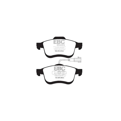 EBC PDKF381 Chrysler Lancia Delta Ultimax Front Brake Pad & Plain Disc Kit - Bosch Caliper 2 | ML Performance UK Car Parts