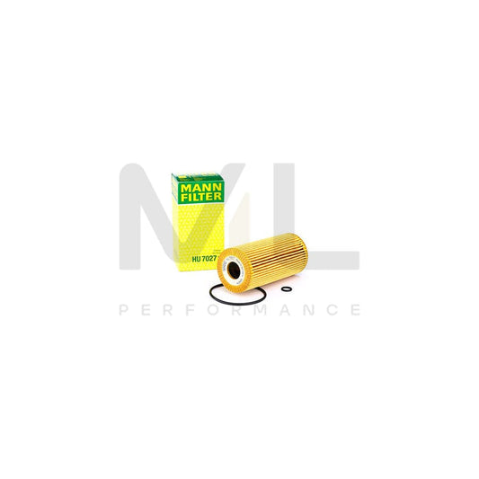 MANN-FILTER HU 7027 z Oil Filter with seal, Filter Insert | ML Performance Car Parts