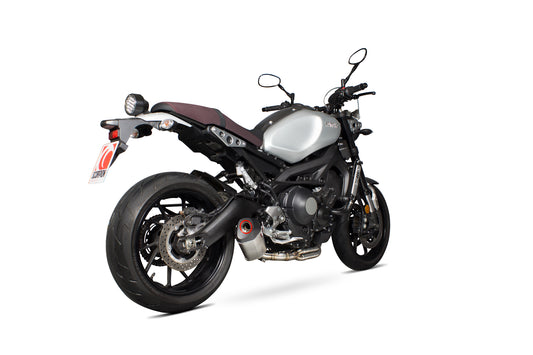Scorpion RYA107SYSSEO Yamaha XSR900 Serket Parallel Full System - Brushed Stainless Steel Sleeve | ML Performance UK UK