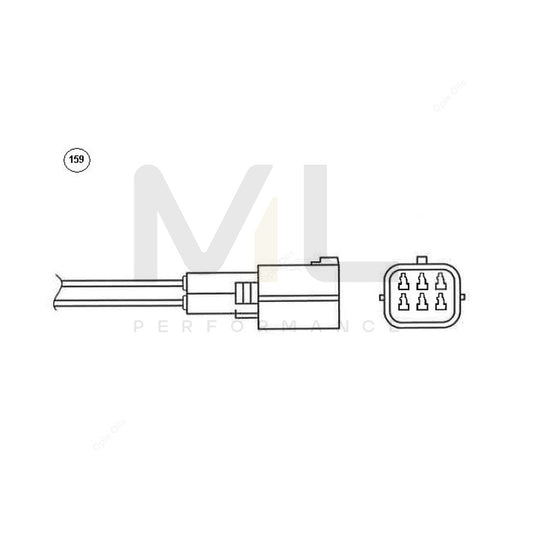 NTK Lambda Sensor - Oxygen / O2 Sensor LZA07-MD17 (NGK 93269) | ML Car Parts UK | ML Performance