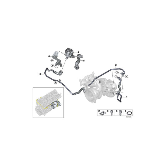 Genuine BMW 11518631090 G02 F23 F22 Holder (Inc. 340i, 740iX & X4 M40iX) | ML Performance UK Car Parts