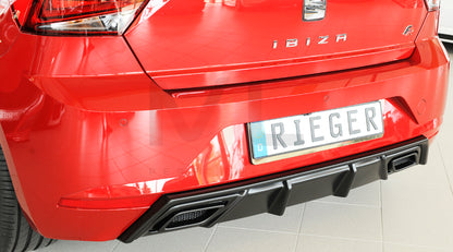 Rieger 00027101 SEAT KJ Rear Diffuser (Ibiza FR & Ibiza) 8 | ML Performance UK Car Parts