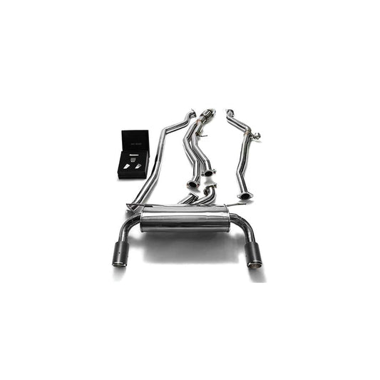 Armytrix BMF23-DC11 Valvetronic Exhaust System BMW M135i | M235i F2x 2012-2015 with Dual Carbon Fiber 3.5"  | ML Performance UK UK Car Parts