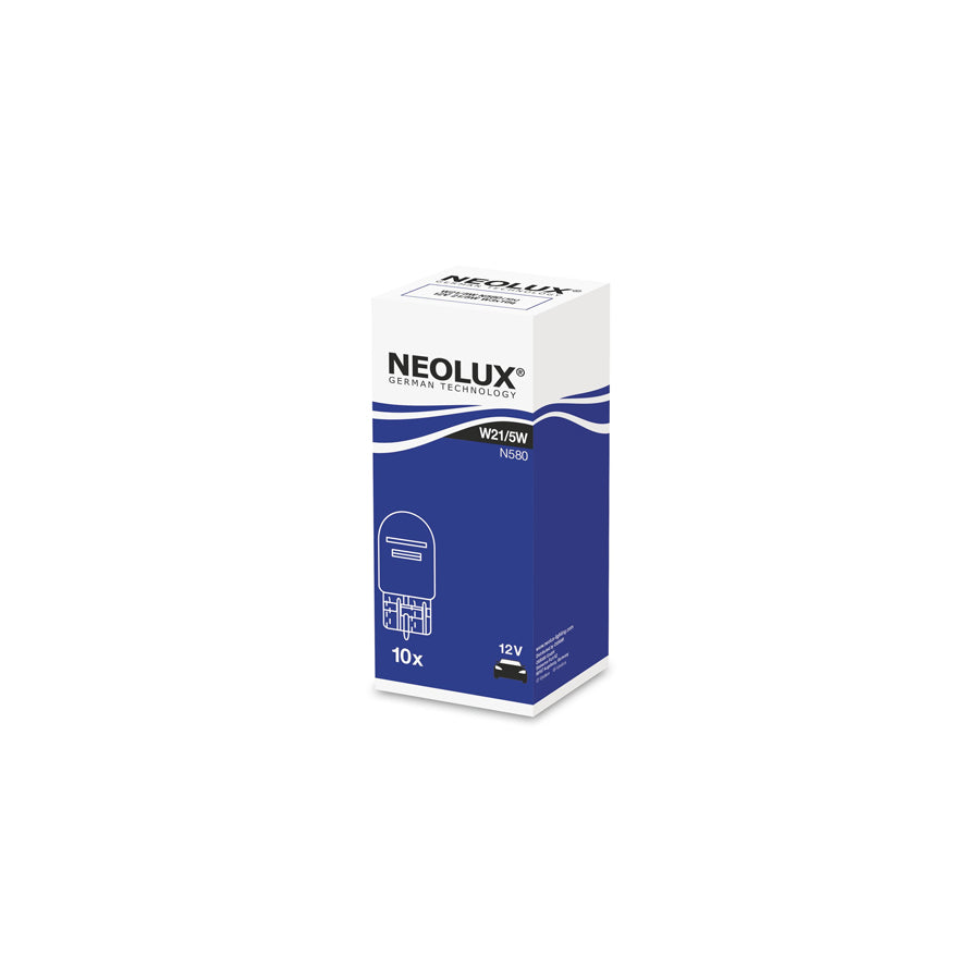 NEOLUX  N580 12v 21/5w W3x16q (580) Trade pack of 10