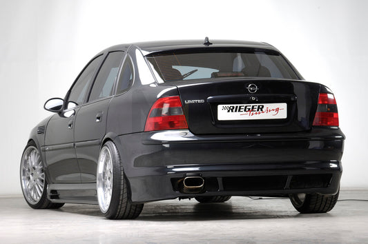 Rieger 00046155 Opel Vectra B Rear Diffuser 1 | ML Performance UK Car Parts