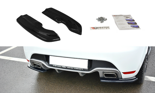 Maxton Design RE-CL-4-RS-RSD1T Rear Side Splitters Renault Clio RS MK4 | ML Performance UK Car Parts