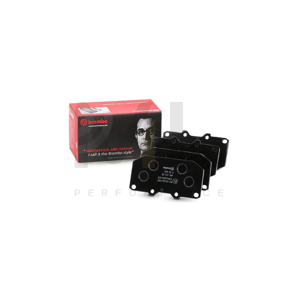 Brembo P 56 025 Brake Pad Set With Acoustic Wear Warning | ML Performance Car Parts