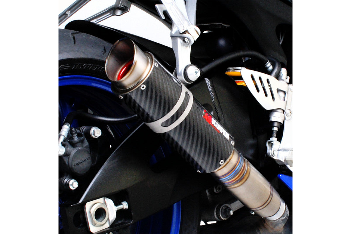Scorpion SI1001CEM Suzuki Rp1-Gp Slip-On - Carbon Fibre Sleeve (GSX-R600 / GSX-R750) | ML Performance UK UK