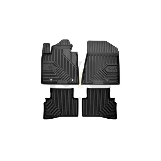 FROGUM Tailored 77407138 Floor mat set Elastomer, Front and Rear, Quantity: 4, Black | ML Performance Car Parts