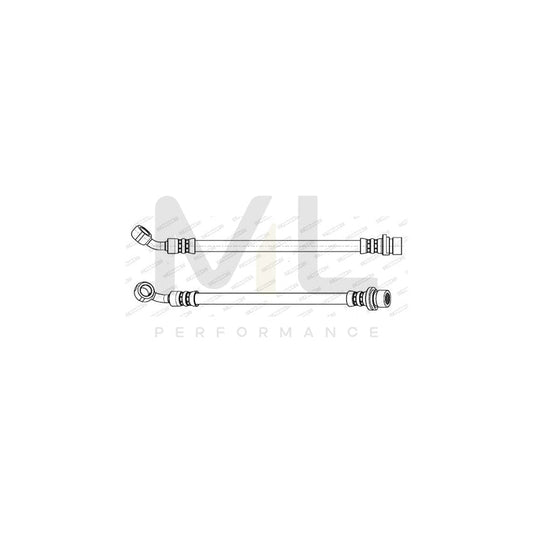 FERODO FHY3254 Brake Hose for HONDA JAZZ 242mm, ???10 | ML Performance Car Parts