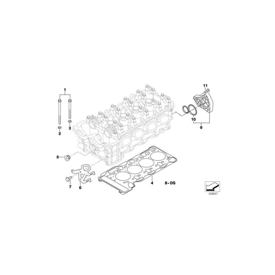 Genuine BMW 11127557935 E90 Gasket Set Cylinder Head Asbestos Free (Inc. 320si) | ML Performance UK Car Parts