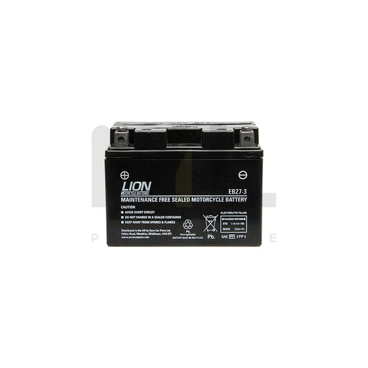Lion Motor Cycle Battery (EBZ7-3) | ML Performance UK Car Parts