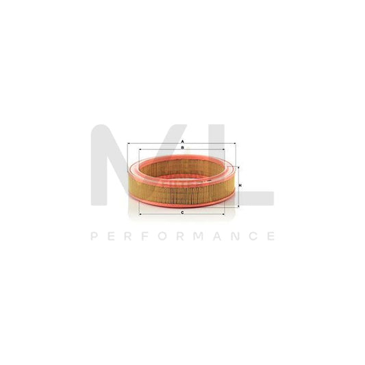 MANN-FILTER C 2852 Air Filter Filter Insert | ML Performance Car Parts