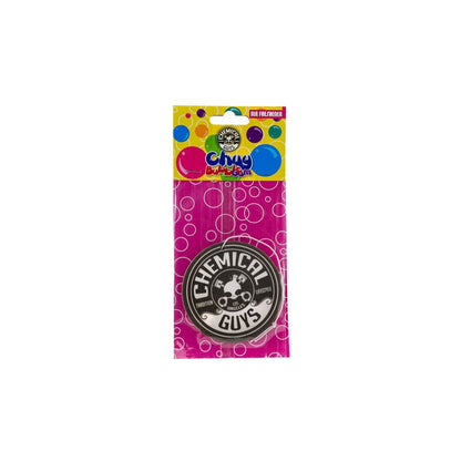Chemical Guys Chuy Bubble Gum Air Freshener Hanging Disc | ML Performance UK Car Parts