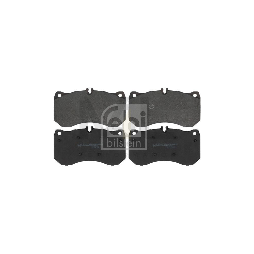 Febi Bilstein 173458 Brake Pad Set Front Axle, Prepared For Wear Indicator | ML Performance Car Parts