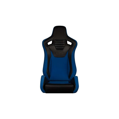 BRAUM Elite-S Series Racing Seats (Black - Blue) – Pair