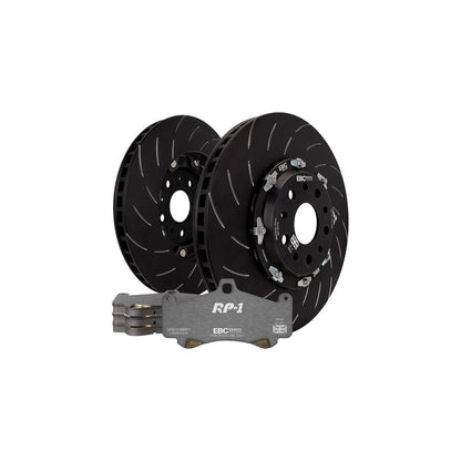 EBC P2DK005RP1 Nissan GT-R (R35) Front Kit RP1 Full Race Pads & 2-Piece Fully-Floating Discs - Brembo Caliper 1 | ML Performance UK Car Parts