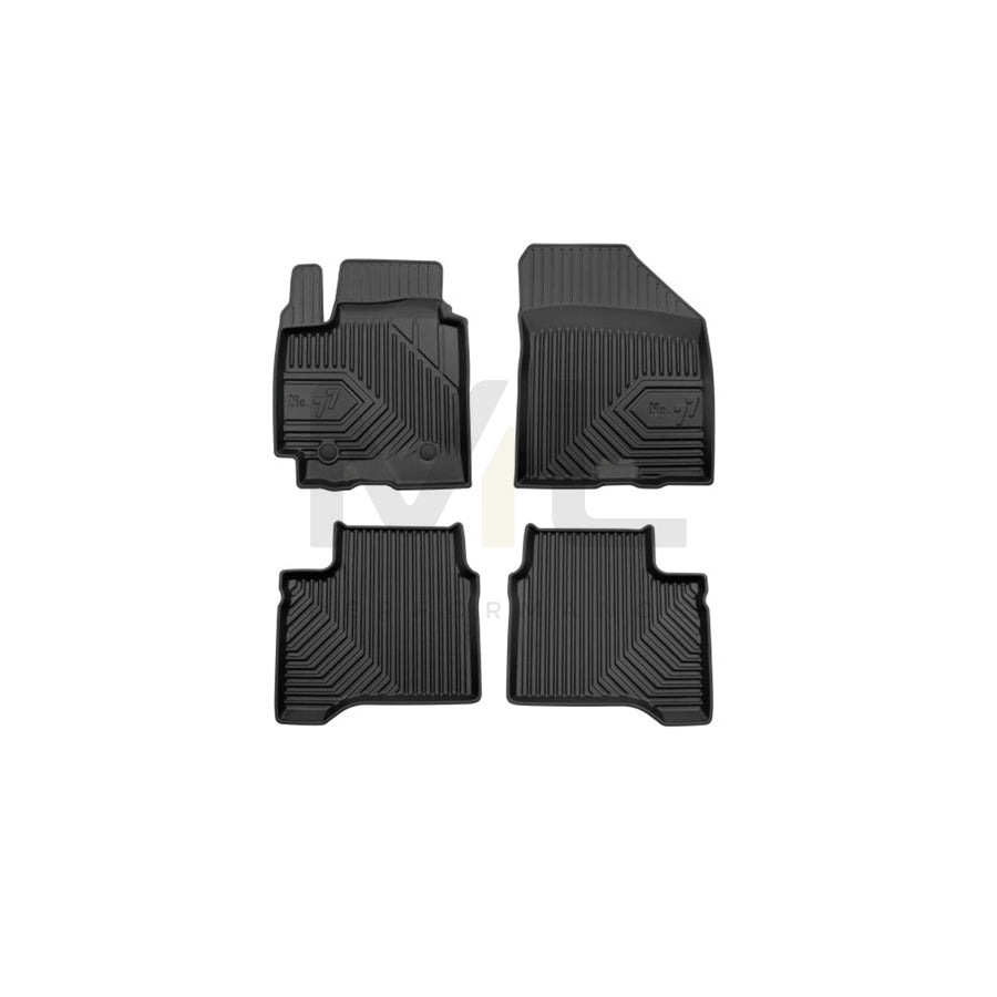 FROGUM Tailored 77407930 Floor mat set for SUZUKI Swift V (AZ) Elastomer, Front and Rear, Quantity: 4, Black | ML Performance Car Parts