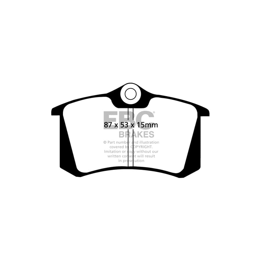 EBC PD40K1730 Seat Skoda Ultimax Pad & Plain Disc Kit - TRW Caliper (Inc. Leon & Octavia) 3 | ML Performance UK Car Parts