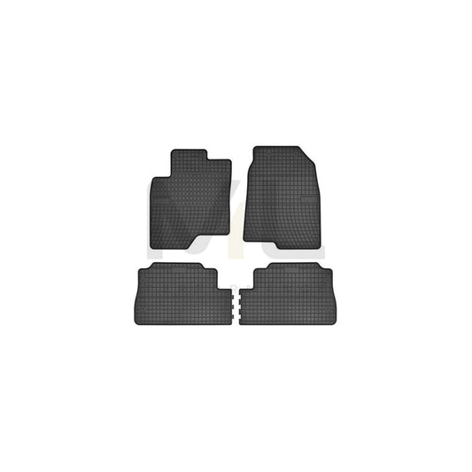 FROGUM Tailored 0699 Floor mat set Elastomer, Front and Rear, Quantity: 4, Black | ML Performance Car Parts