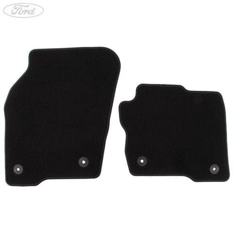 GENUINE FORD 1905274 EDGE CARPET FLOOR MATS BLACK, FRONT | ML Performance UK