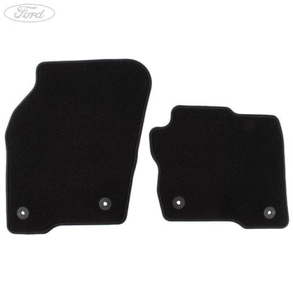 GENUINE FORD 1905274 EDGE CARPET FLOOR MATS BLACK, FRONT | ML Performance UK
