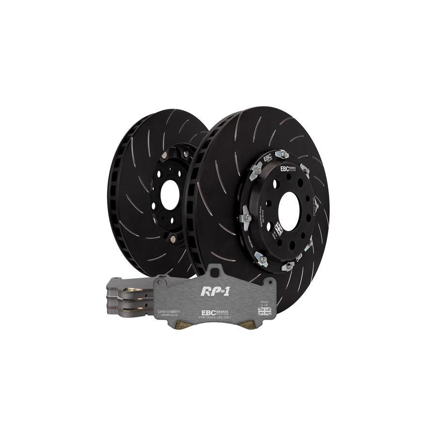 EBC P2DK007RP1 Opel Vauxhall Astra Front Kit RP1 Full Race Pads & 2-Piece Fully-Floating Discs - TRW Caliper 1 | ML Performance UK Car Parts