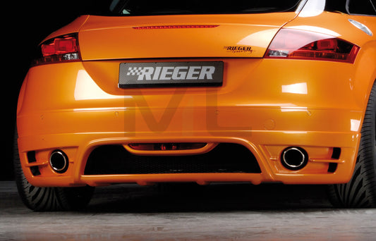Rieger 00055155 Audi 8J TT Rear Diffuser 1 | ML Performance UK Car Parts